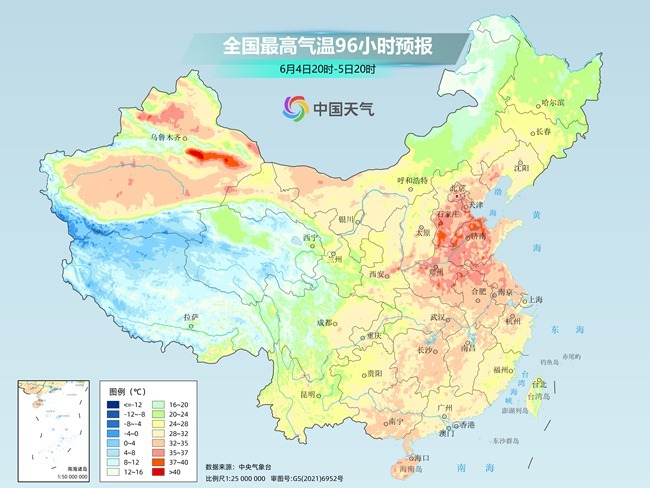 气温弹射起飞！河北、河南、山东部分地区最高(😦)气温将超过38℃